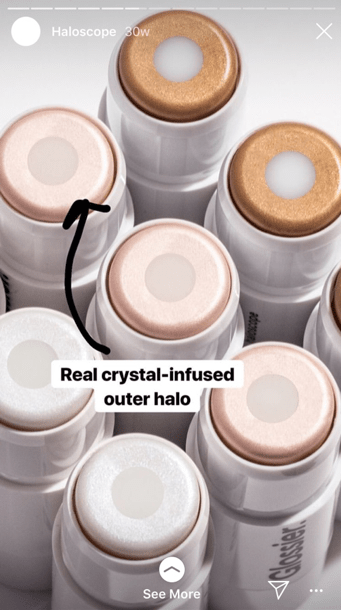 haloscope story instagram