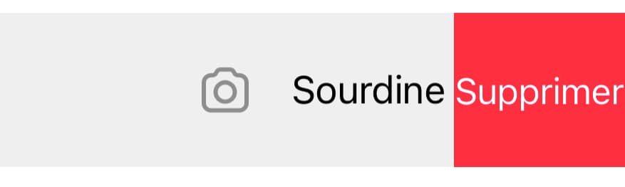 supprimer conversation instagram